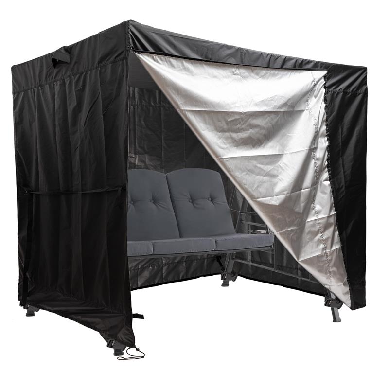 Outdoor Swing Cover 2/3 Triple Seater Patio Swing Cover Porch Swing Covers UV Resistant Waterproof