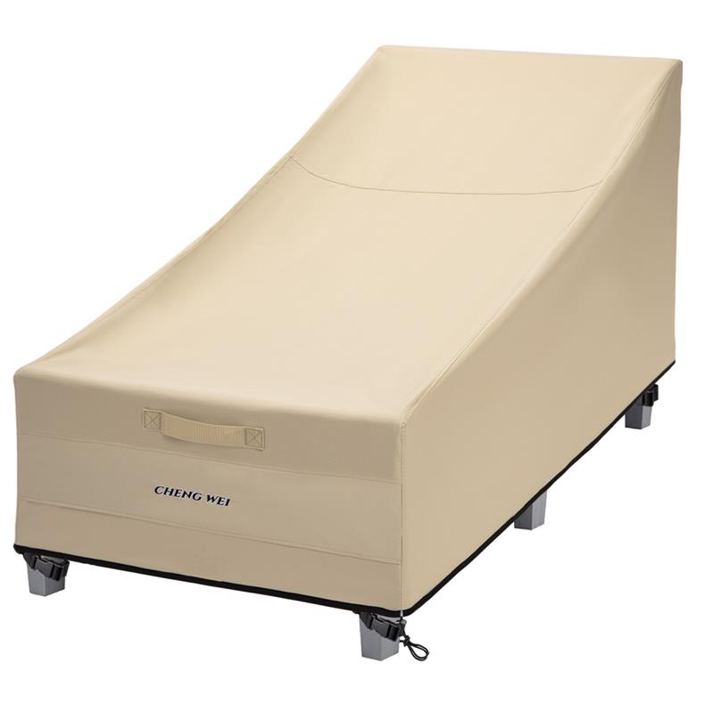 Outdoor Chaise Lounge Cover,Waterproof Patio Lounge Chair Cover,Outside Pool Chair Covers
