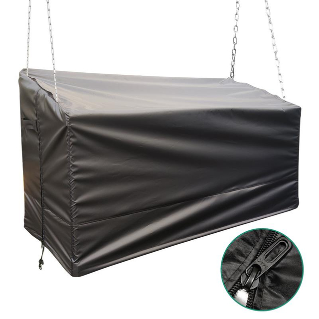 Hanging Porch Swing Cover Outdoor Swing Bench Cover, Waterproof Patio Swing Cover for Outdoor Furniture