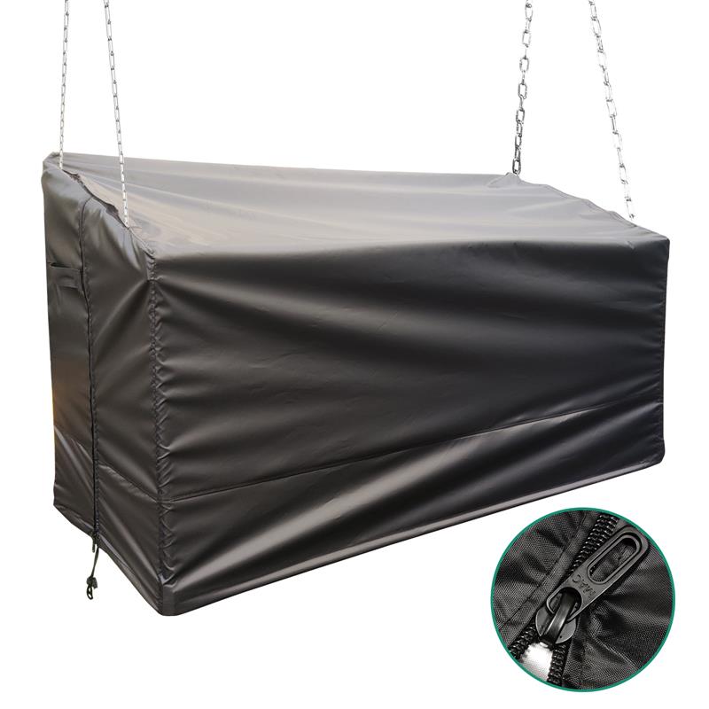 Hanging Porch Swing Cover Outdoor Swing Bench Cover, Waterproof Patio Swing Cover for Outdoor Furniture