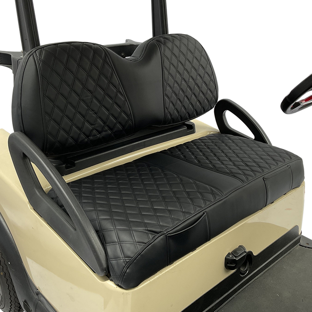 Golf Cart Front Leather Seat Covers Fit for Club Car Precedent DS TEMPO,EZGO TXT RXV,Yamaha G29 G16 G22 ,Multiple Colors