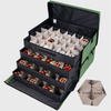 Christmas Ornament Storage Box 3 Trays 72 Ornament and 4 Trays 96 Ornament