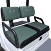 Golf Cart Seat Covers Fit Yamaha G22 Front Seat Covers Thicken Breathable Mesh with Vinyl Leather for Ordinary Cushion