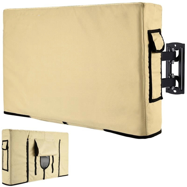 Outdoor TV Cover for Multiple sizes Outside Flat Screen TV,420D/600D Waterproof and Weatherproof