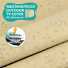 Outdoor TV Cover for Multiple sizes Outside Flat Screen TV,420D/600D Waterproof and Weatherproof