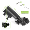 Heavy-duty Golf Push Cart Umbrella Holder 180° Adjustable for Stroller Bicycle Bike Wheelchair Mobility Scooter Beach Chair Windproof Universal Umbrella Bracket