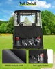 Golf Cart Enclosure for 2 Passenger for Precedent / Tempo / Onward / TXT / RXV / G29, Waterproof Windproof Driving Rain Cover with 4-Sided Clear Windows Side Roll-Up Zipper Door 