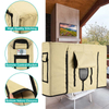 Outdoor TV Cover for Multiple sizes Outside Flat Screen TV,420D/600D Waterproof and Weatherproof