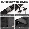 Outdoor Swing Cover 2/3 Triple Seater Patio Swing Cover Porch Swing Covers UV Resistant Waterproof