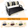 Golf Cart Seat Covers Fit for Yamaha G22 G19 G16 G9 G2 Front Standard Seat