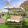 Outdoor Swing Canopy Replacement Top Cover,ONLY Canopy 