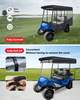 Golf Cart Enclosures 4 Passenger,Golf Cart Cover for Yamaha Long Roof 2+2 Seater