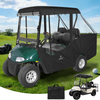 4 Passenger Short Roof Golf Cart Enclosure for EZGO RXV 2+2 Seater 