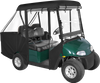 4 Passenger Short Roof Golf Cart Enclosure for EZGO RXV 2+2 Seater 