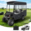 4 Passenger Golf Cart Enclosure for EZGO Express S4 2+2 Seater Long Roof