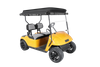 2 Passenger Golf Cart Enclosure for EZGO TXT 600D Waterproof Driving Rain Cover with Full Roll Up Clear Windows & Doors